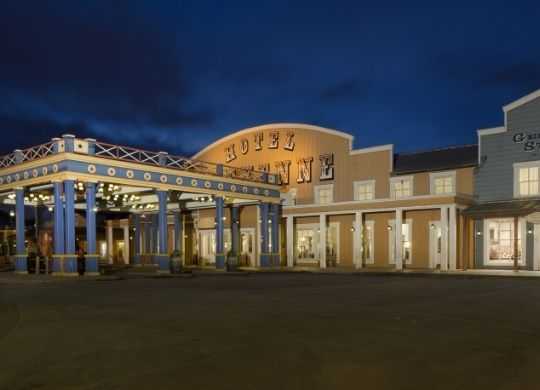 Eingang Hotel Cheyenne